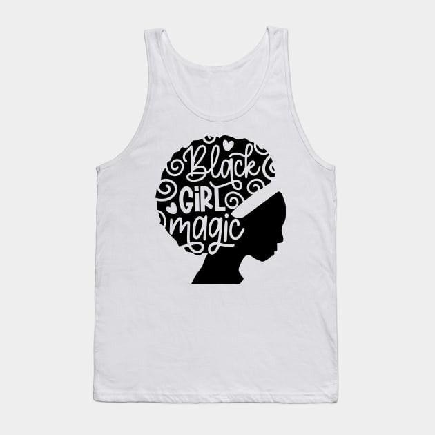 Black Girl Magic Tank Top by CatsCrew